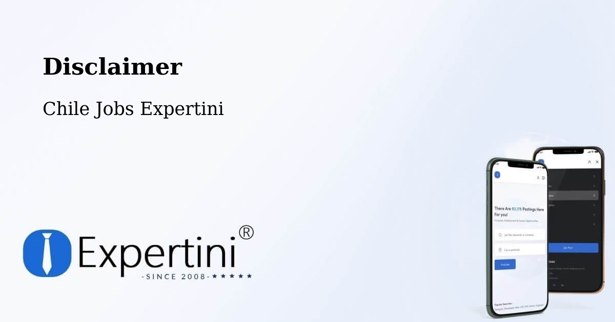 Disclaimer – Navidad - Chile Jobs Expertini